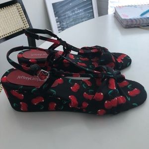 Jeffrey Campbell Cherry mini wedges
